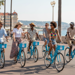 Balade à vélo – Promenade des Anglais & Port de Nice