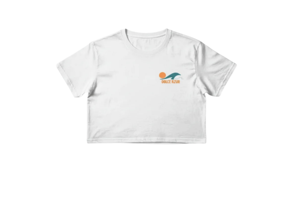 crop top blanc
