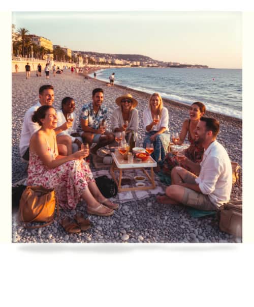 apéro plage Nice